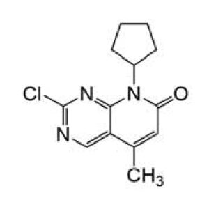 2-Chloro-8-Cyclopentyl-5-Methyl-8H-Pyrido[2,3-d]Pyrimidin-7-One