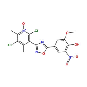 4-[3-(2,5-Dichloro-4,6-Dimethyl-1-Oxido-3-Pyridinyl)-1,2,4-Oxadiazol-5-yl]-2-Methoxy-6-Nitrophenol