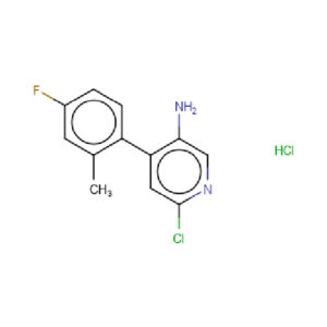 6-chloro-4-(4-Fluoro-2-Methylphenyl)Pyridin-3-Amine Hydrochloride