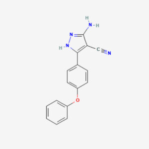3-Amino-4-Cyano-5-(4-Phenoxyphenyl)Pyrazole