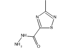 3-Methyl-1,2,4-thiadiazole-5-carbohydrazide