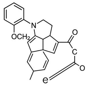 (E)-2-(7-(benzyloxy)-1,4-dihydrocyclopenta[b]indol-3(2H)-ylidene)acetate