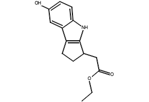 ethyl 2-(7-hydroxy-1,2,3,4-tetrahydrocyclopenta[b]indol-3-yl)acetate