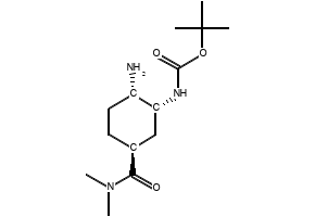 tert-Butyl [(1R,2S,5S)-2-Amino-5-[(dimethylamino)carbonyl]cyclohexyl]carbamate